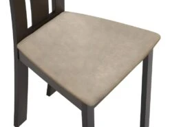 Lot De 4 Chaises DOMINGO - Hêtre Massif Wengé -Mobilier De Restaurant chaise 399699