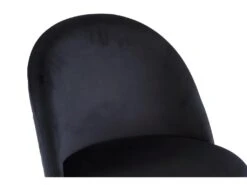 Lot De 6 Chaises - Velours Et Métal Doré - Noir - MELBOURNE 14 Lot De 6 Chaises - Velours Et Métal Doré - Noir - MELBOURNE -Mobilier De Restaurant chaise 404279