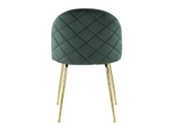 Lot De 6 Chaises - Velours Et Métal Doré - Vert - MELBOURNE 13 Lot De 6 Chaises - Velours Et Métal Doré - Vert - MELBOURNE -Mobilier De Restaurant chaise 404463