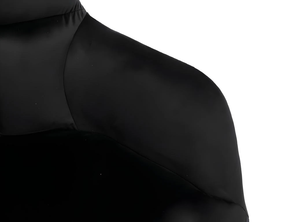 Lot De 6 Chaises Avec Accoudoirs - Velours Et Métal - Noir - PEGA 10 Lot De 6 Chaises Avec Accoudoirs - Velours Et Métal - Noir - PEGA – Image 10