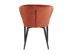 Lot De 2 Chaises CRUSTI - Velours Et Métal - Terracotta 12 Lot De 2 Chaises CRUSTI - Velours Et Métal - Terracotta -Mobilier De Restaurant chaise 480483