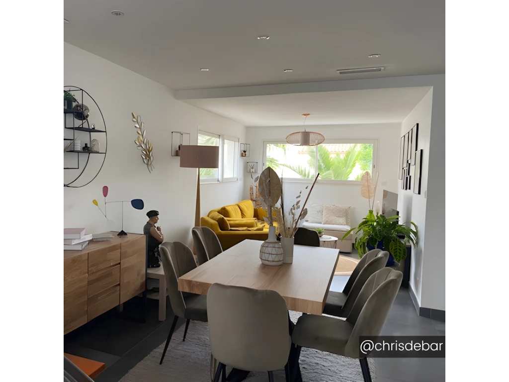 Lot De 6 Chaises ROSARIO - Effet Velours Et Métal Noir - Taupe 10 Lot De 6 Chaises ROSARIO - Effet Velours Et Métal Noir - Taupe – Image 10