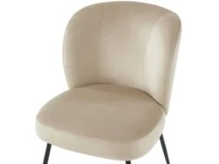 Lot De 2 Chaises En Velours Et Métal - Beige - POLPONA De Pascal MORABITO 11 Lot De 2 Chaises En Velours Et Métal - Beige - POLPONA De Pascal MORABITO -Mobilier De Restaurant chaise 6837111