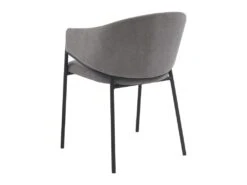 Lot De 6 Chaises Avec Accoudoirs En Tissu Et Métal - Gris - ORDIDA De Pascal MORABITO 11 Lot De 6 Chaises Avec Accoudoirs En Tissu Et Métal - Gris - ORDIDA De Pascal MORABITO -Mobilier De Restaurant chaise 6947767