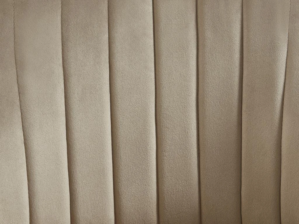 Lot De 6 Chaises Avec Accoudoirs En Velours Et Métal - Beige - IZIALI De Pascal MORABITO 8 Lot De 6 Chaises Avec Accoudoirs En Velours Et Métal - Beige - IZIALI De Pascal MORABITO – Image 8