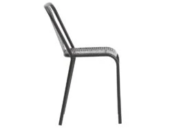 Chaise Perforée En Métal Noir Julien (lot De 2) 9 Chaise Perforée En Métal Noir Julien (lot De 2) -Mobilier De Restaurant chaise 8937001