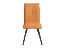 BISPO - Lot De 6 Chaises Tissu Coloris Orange 7 BISPO - Lot De 6 Chaises Tissu Coloris Orange -Mobilier De Restaurant chaise 8939513