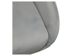 Lot De 2 Chaises En Velours Gris Et Piètement En Métal Noir - JAZZY -Mobilier De Restaurant chaise 9249487