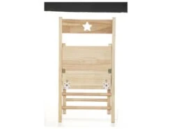 Chaise Pliante Pour Enfant En Bois Naturel H 51.9 Cm -Mobilier De Restaurant chaise 9280031