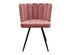 CHARLOTTE - Lot De 6 Chaises Velours Rose 7 CHARLOTTE - Lot De 6 Chaises Velours Rose -Mobilier De Restaurant chaise 9830767