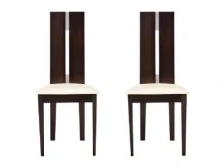 Ensemble Table CENTAURI + 4 Chaises SALENA - Hêtre - Wengé -Mobilier De Restaurant ensemble table chaises 326781