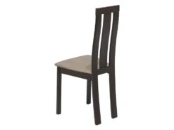 Ensemble Table + 4 Chaises - Hêtre Massif - Wengé - DOMINGO -Mobilier De Restaurant ensemble table chaises 401635