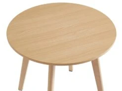 Ensemble Table Enfant LOULOUNE + 2 Chaises LILINOU - Naturel Et Blanc -Mobilier De Restaurant ensemble table et chaise 13538869