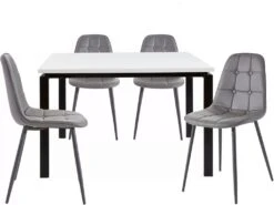 Sabine120 Cm Luna 4pk Gris