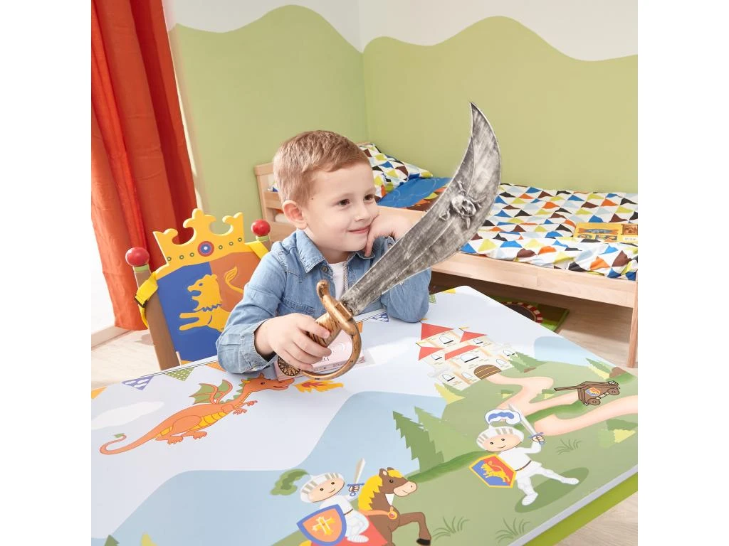 Ensemble Table Avec 2 Chaises Pour Chambre Enfant Ou Bébé Garçon 2 Ensemble Table Avec 2 Chaises Pour Chambre Enfant Ou Bébé Garçon – Image 2