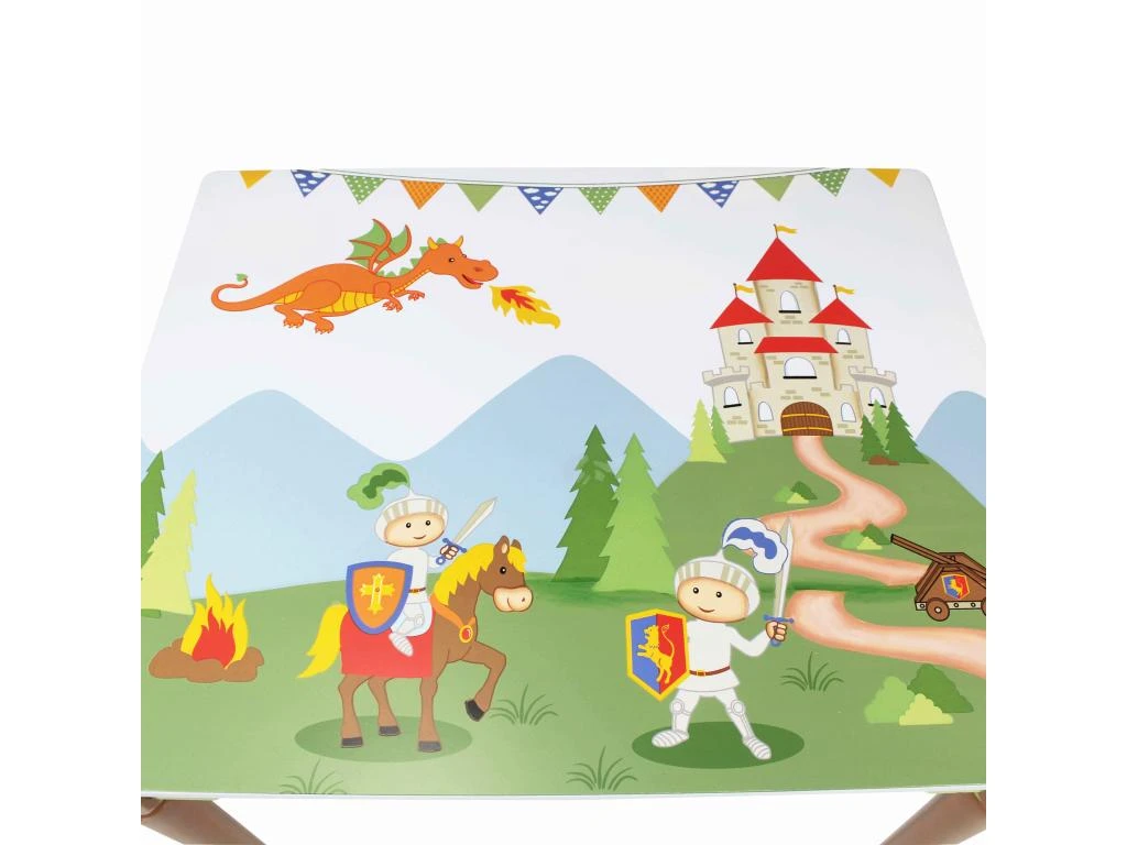 Ensemble Table Avec 2 Chaises Pour Chambre Enfant Ou Bébé Garçon 4 Ensemble Table Avec 2 Chaises Pour Chambre Enfant Ou Bébé Garçon – Image 4