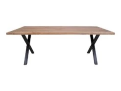 Moss Salle à Manger, 1 Table à Manger Et 6 Chaises, Gris Foncé Et Chêne. -Mobilier De Restaurant ensemble table et chaise 22193105