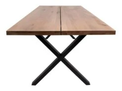 Moss Salle à Manger, 1 Table à Manger Et 6 Chaises, Gris Foncé Et Chêne. -Mobilier De Restaurant ensemble table et chaise 22193107