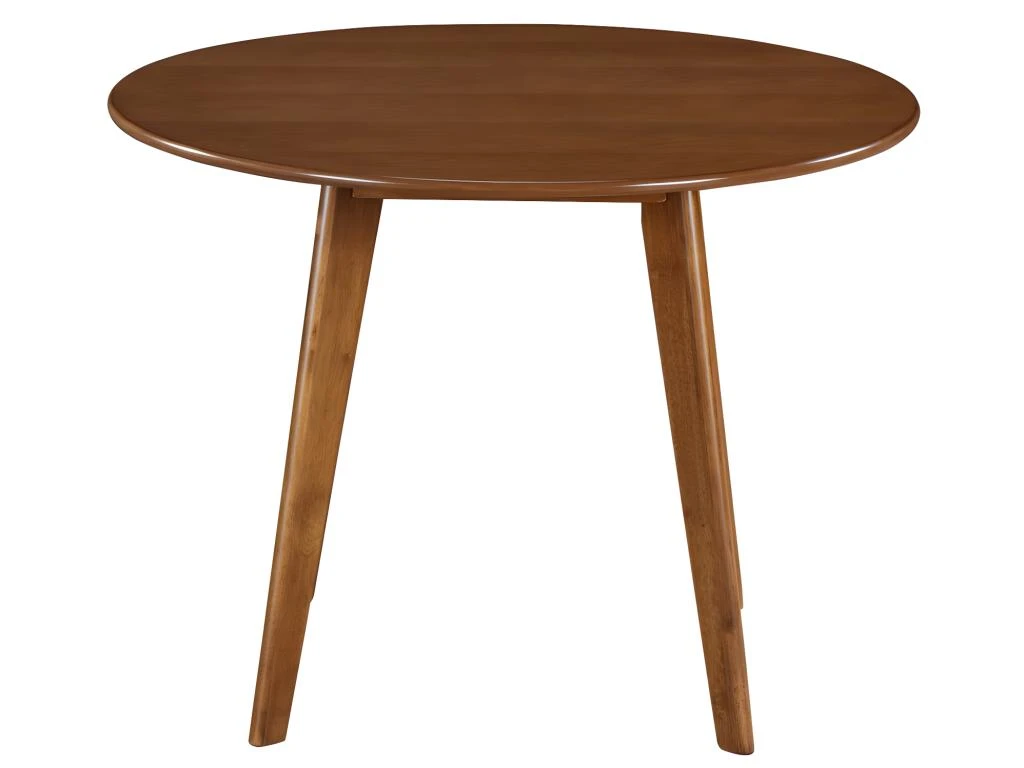 Ensemble Table + 4 Chaises - LISETTE - Noyer Et Noir 4 Ensemble Table + 4 Chaises - LISETTE - Noyer Et Noir – Image 4