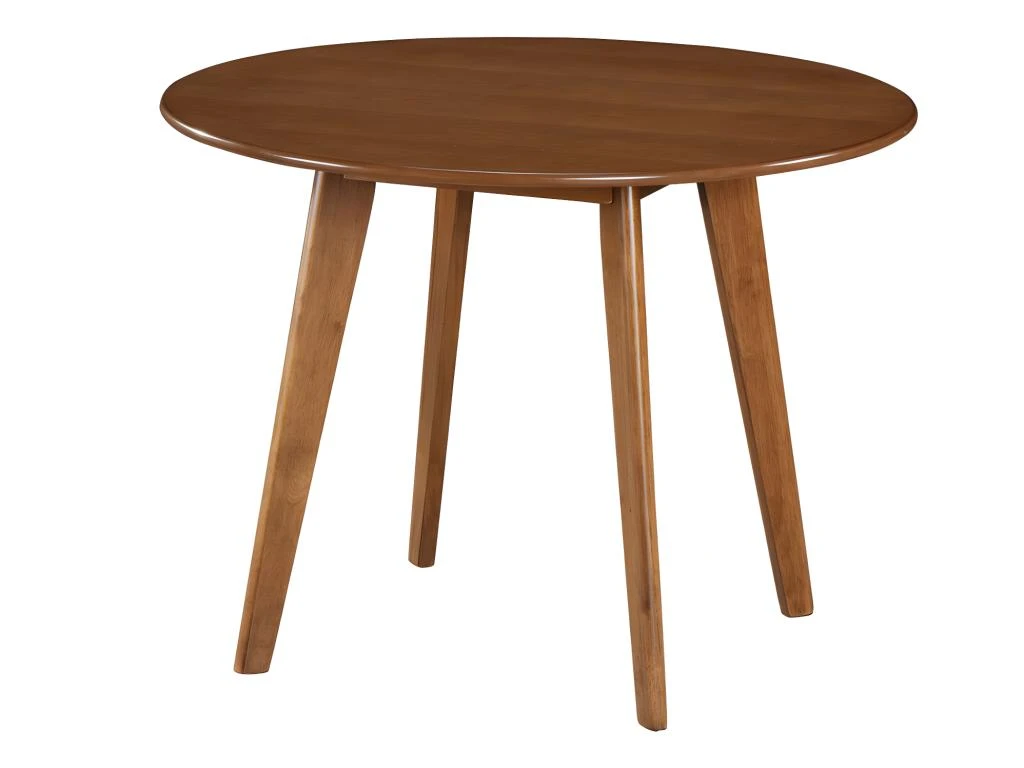 Ensemble Table + 4 Chaises - LISETTE - Noyer Et Noir 3 Ensemble Table + 4 Chaises - LISETTE - Noyer Et Noir – Image 3