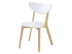 Ensemble Table + 6 Chaises - CARINE - Blanc -Mobilier De Restaurant ensemble tables chaises 259259