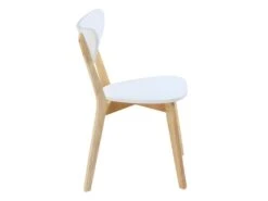 Ensemble Table + 6 Chaises - CARINE - Blanc -Mobilier De Restaurant ensemble tables chaises 259261