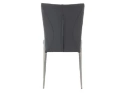 Ensemble Table + 4 Chaises TALICIA - Blanc Et Anthracite -Mobilier De Restaurant ensemble tables chaises 301303