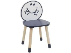 Chaise En Bois Pour Enfant Monsieur Madame Monsieur Heureux