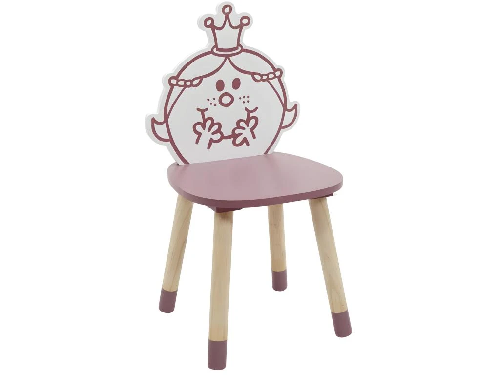 Chaise En Bois Pour Enfant Monsieur Madame Madame Princesse 1 Chaise En Bois Pour Enfant Monsieur Madame Madame Princesse