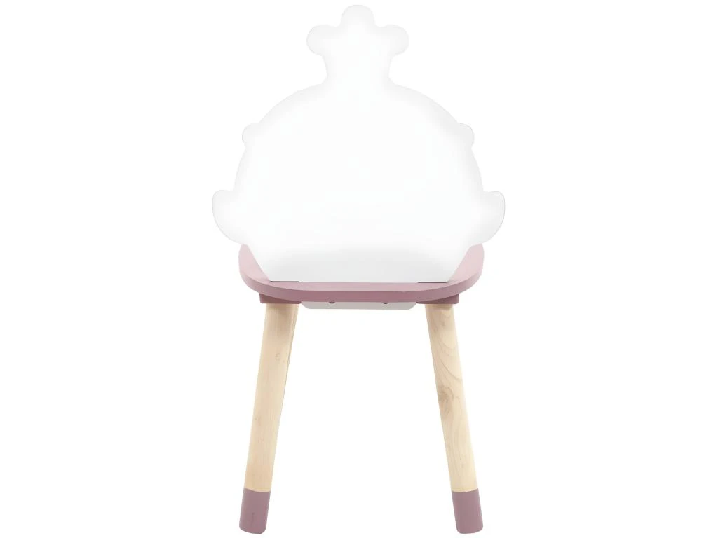 Chaise En Bois Pour Enfant Monsieur Madame Madame Princesse 4 Chaise En Bois Pour Enfant Monsieur Madame Madame Princesse – Image 4