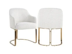 Fauteuil Hadley Bouclé CHR -Mobilier De Restaurant fauteuil 15173133