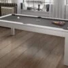 Table Transformable Blanche - Billard & Ping-pong - L182 X L102 X H80 Cm - HENK