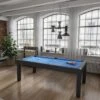 Table Transformable Noire - Billard & Ping-pong - L182 X L102 X H80 Cm - SOUSA