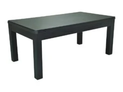 Table Transformable Noire - Billard & Ping-pong - L182 X L102 X H80 Cm - SOUSA -Mobilier De Restaurant jeux interieur 504575