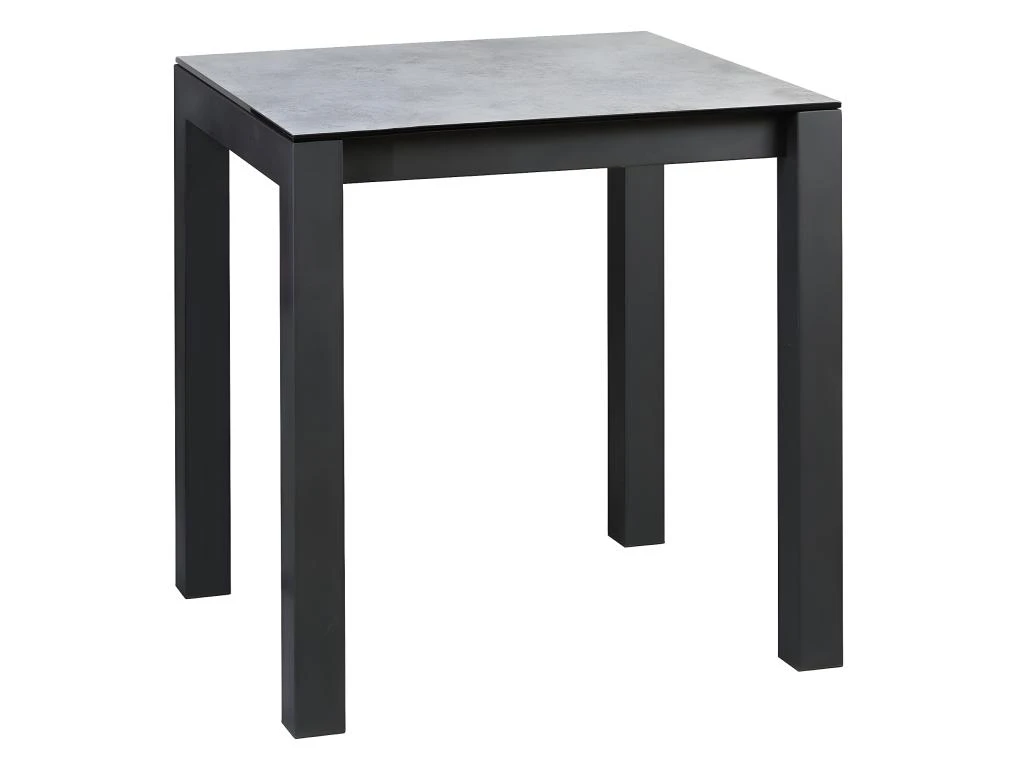 SIXTINE - Table Snack Carrée 100cm Aspect Céramique 1 SIXTINE - Table Snack Carrée 100cm Aspect Céramique