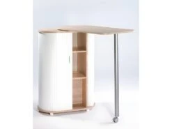 Mange Debout Chêne Blanc -Mobilier De Restaurant meuble de cuisine 10038403