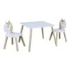 UNICORN - Ensemble Table Et 2 Chaises Enfant Motif Licorne