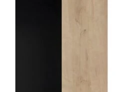 Table De Repas Revêtement Effet Chêne Piètement Métal Noir Mat - MODE 8 Table De Repas Revêtement Effet Chêne Piètement Métal Noir Mat - MODE -Mobilier De Restaurant table a manger 10346497