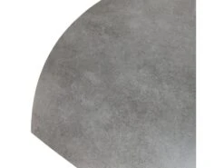 Table Extensible Ovale 120/180 Cm Céramique Gris Anthracite - ADELPHIA -Mobilier De Restaurant table a manger 10346613