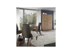 Table De Repas à Allonge Chêne Noisette - ISCHIA -Mobilier De Restaurant table a manger 11139343