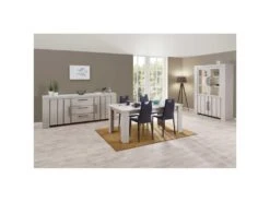 Table De Repas Rectangulaire Chêne Blanchi - LIERRE -Mobilier De Restaurant table a manger 11139349