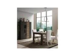 Table De Repas 180 Cm Chêne Noisette - BOLZANO -Mobilier De Restaurant table a manger 11139561