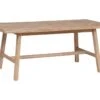Table à Manger Extensible Bois D'acacia Aeris Atmosphera - Naturel Clair