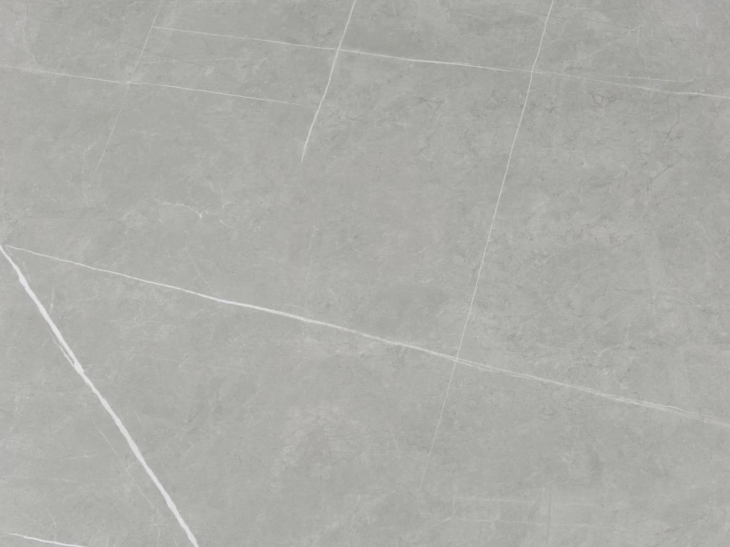 Table à Manger 6 Couverts En Céramique Et Métal - Effet Marbre Gris - DUSIANE De Pascal MORABITO 6 Table à Manger 6 Couverts En Céramique Et Métal - Effet Marbre Gris - DUSIANE De Pascal MORABITO – Image 6