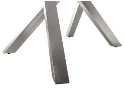 Table à Manger 6 Couverts En MDF Et Acier - Blanc Laqué - YOURILU -Mobilier De Restaurant table a manger 11237827