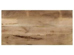 Table De Salon Salle à Manger Design 120 Cm Bois Solide De Manguier 0902136 -Mobilier De Restaurant table a manger 11345365