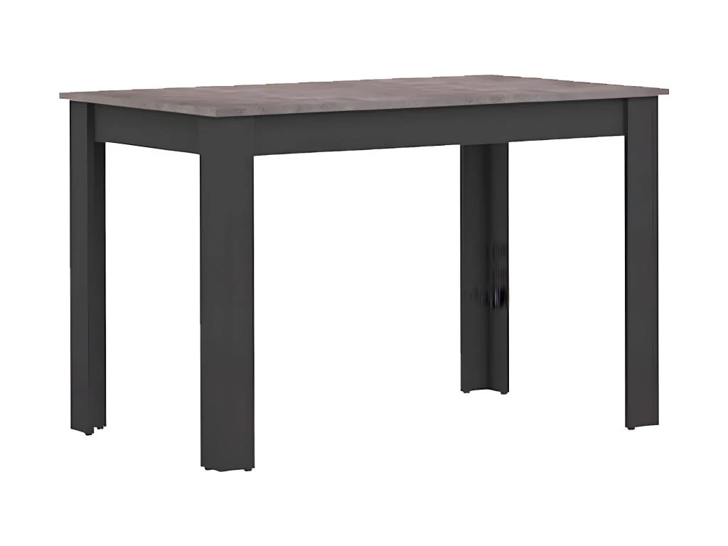 Table à Manger NICE - Noir Et Béton - SYMBIOSIS 3 Table à Manger NICE - Noir Et Béton - SYMBIOSIS – Image 3