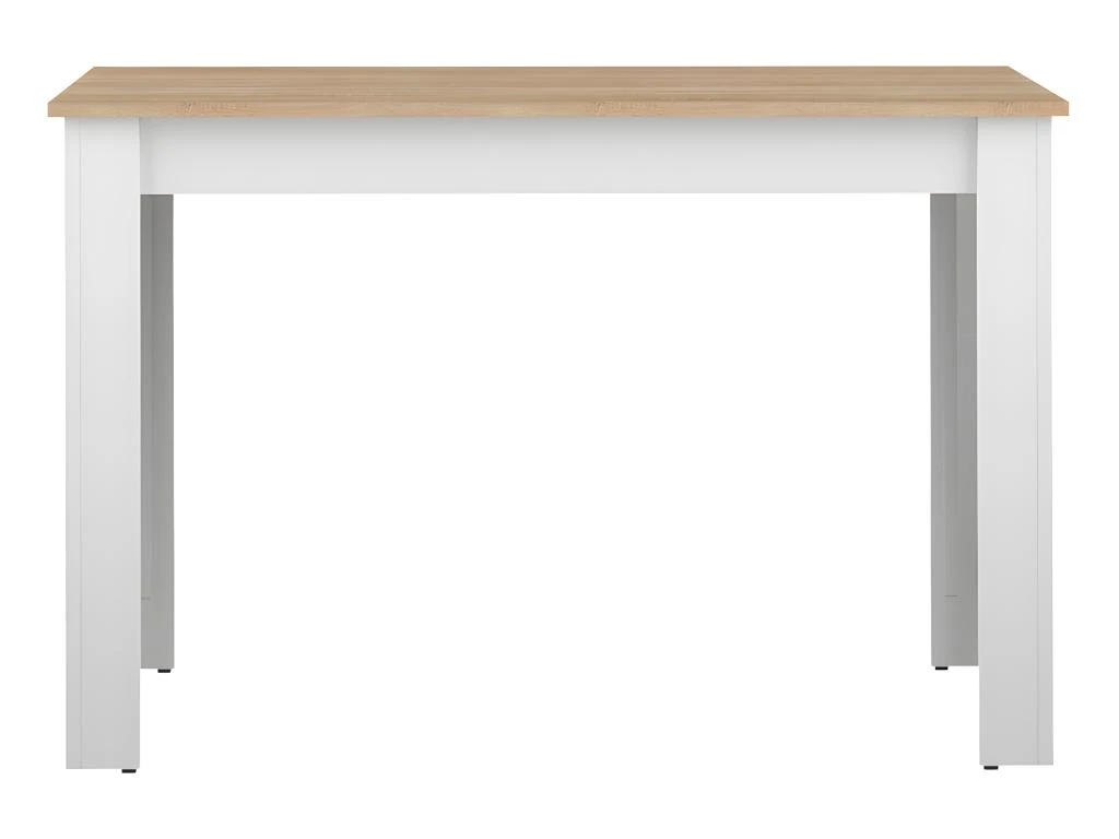 Table à Manger NICE - Blanc Et Chêne Naturel - SYMBIOSIS 1 Table à Manger NICE - Blanc Et Chêne Naturel - SYMBIOSIS