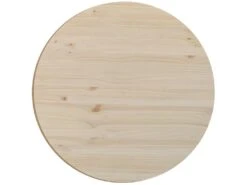 Plateau Rond En Pin 75 Cm Épaisseur 1,6 Cm