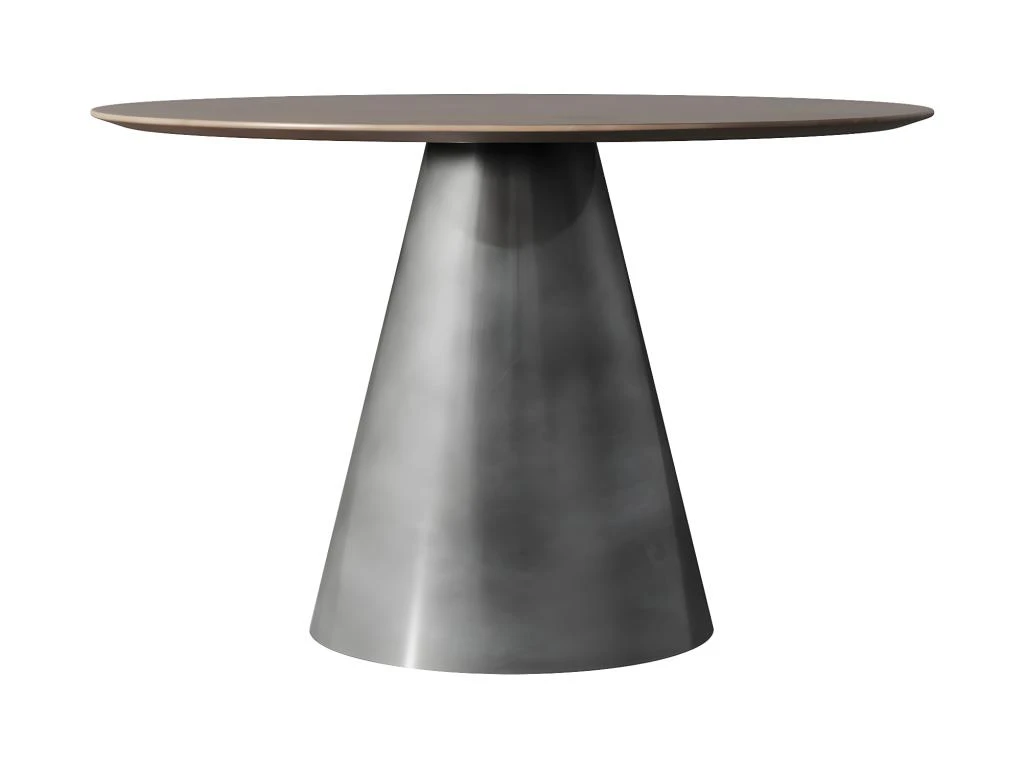 Table Ronde Belini 4 Personnes En Bois Et Métal D120 Cm 5 Table Ronde Belini 4 Personnes En Bois Et Métal D120 Cm – Image 5